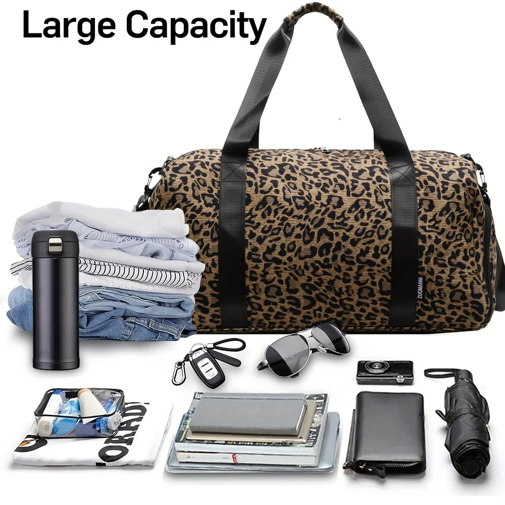 Leopard Weekender Bag
