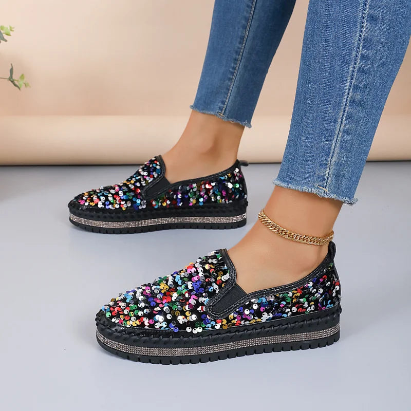 Sparkly Loafers