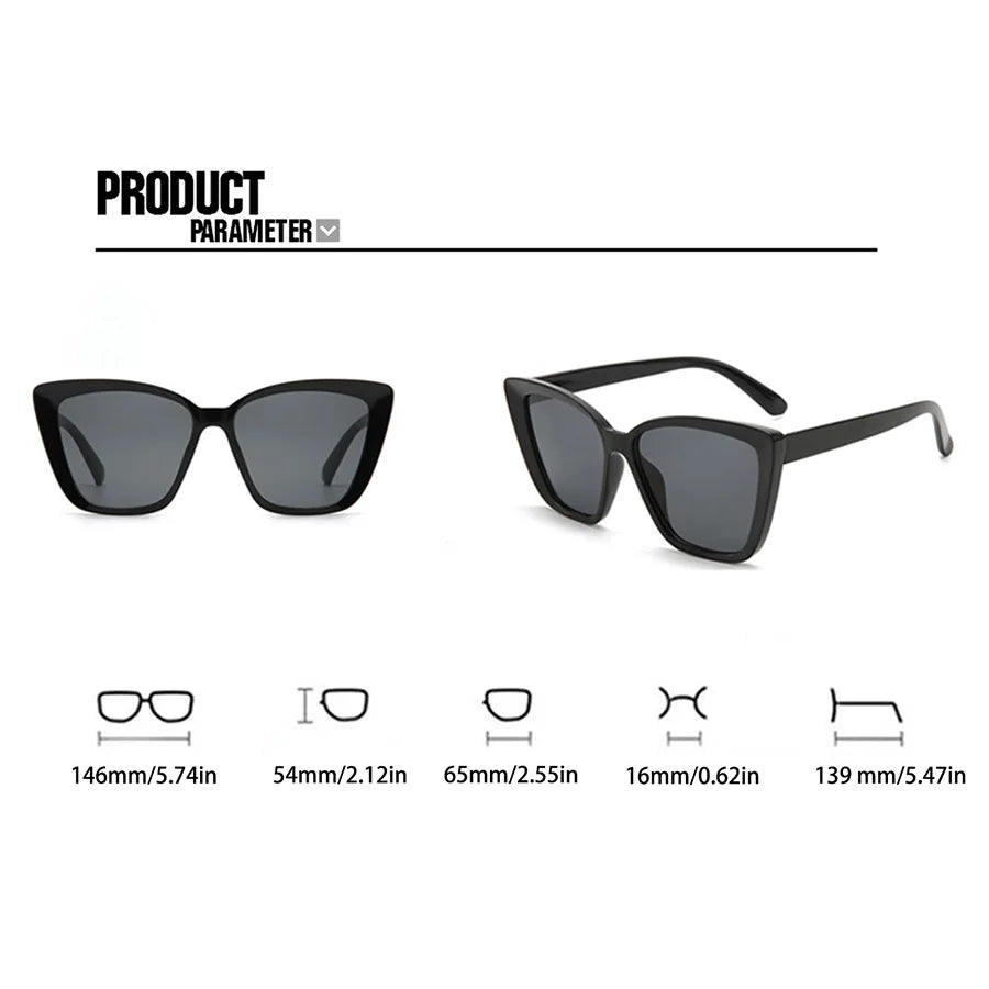 5 Pcs Cat-Eye Sunglasses