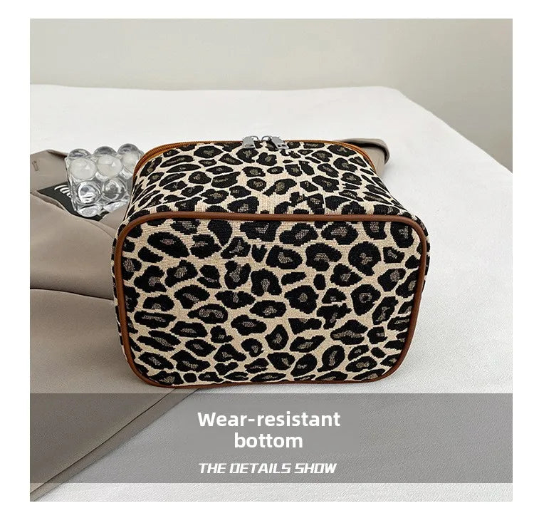 Leopard Cosmetic Bag