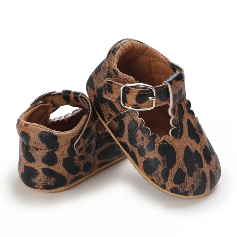 Leopard Baby Shoes