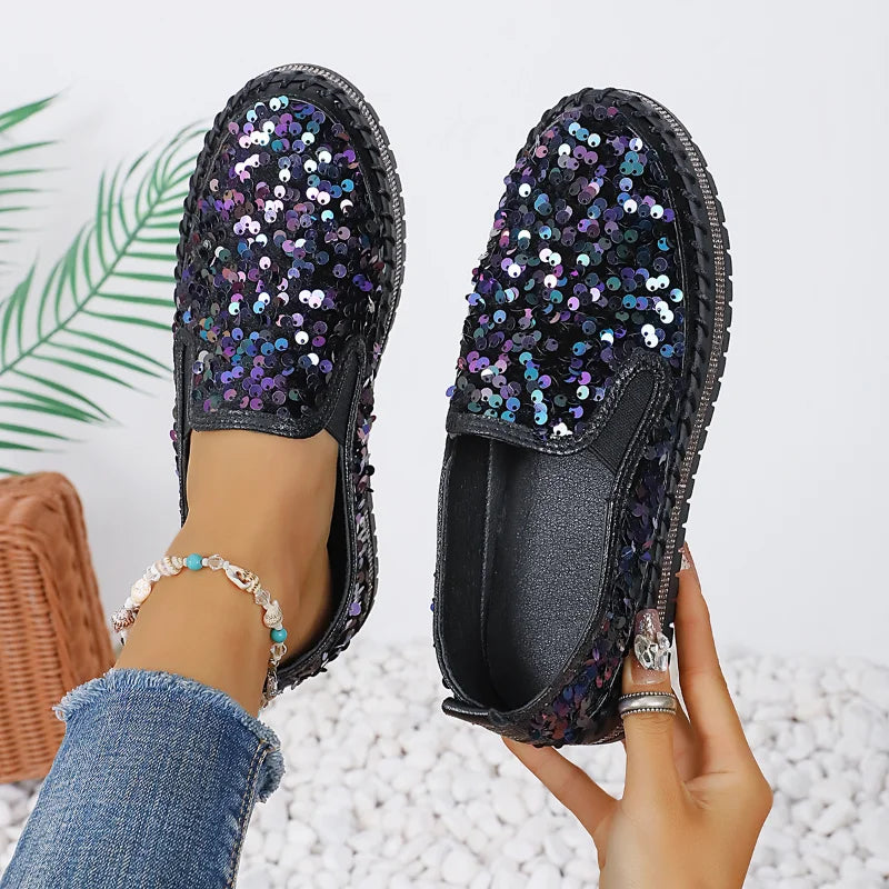 Sparkly Loafers