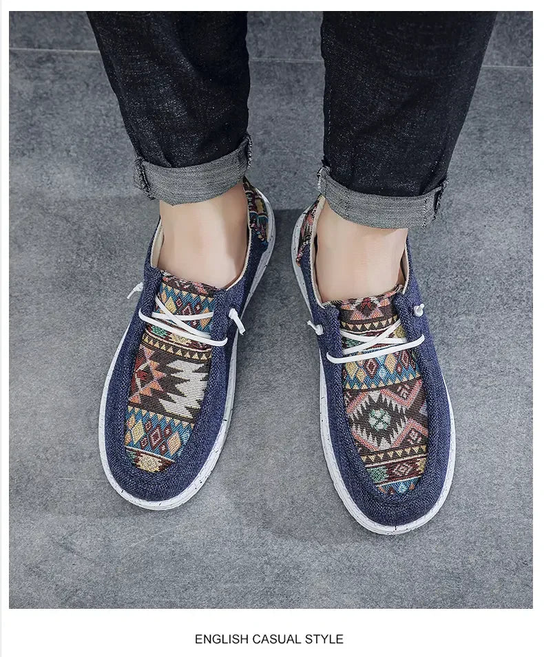 Lightweight Canvas Loafers