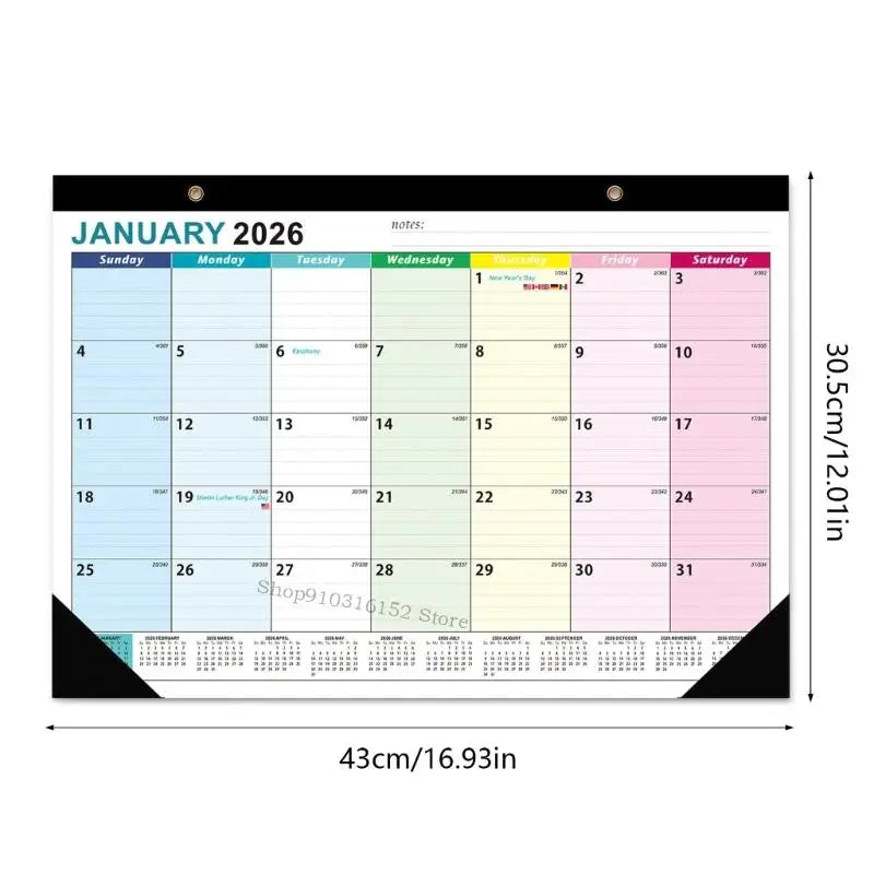 2026-2027 18 Month Wall Calendar