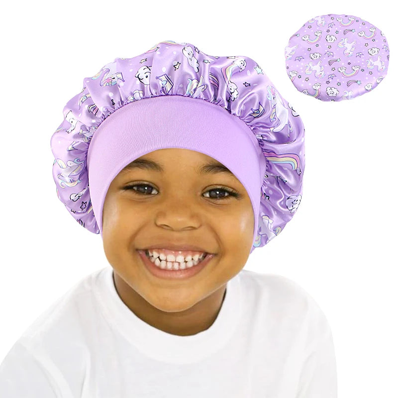 Children's Satin Bonnet