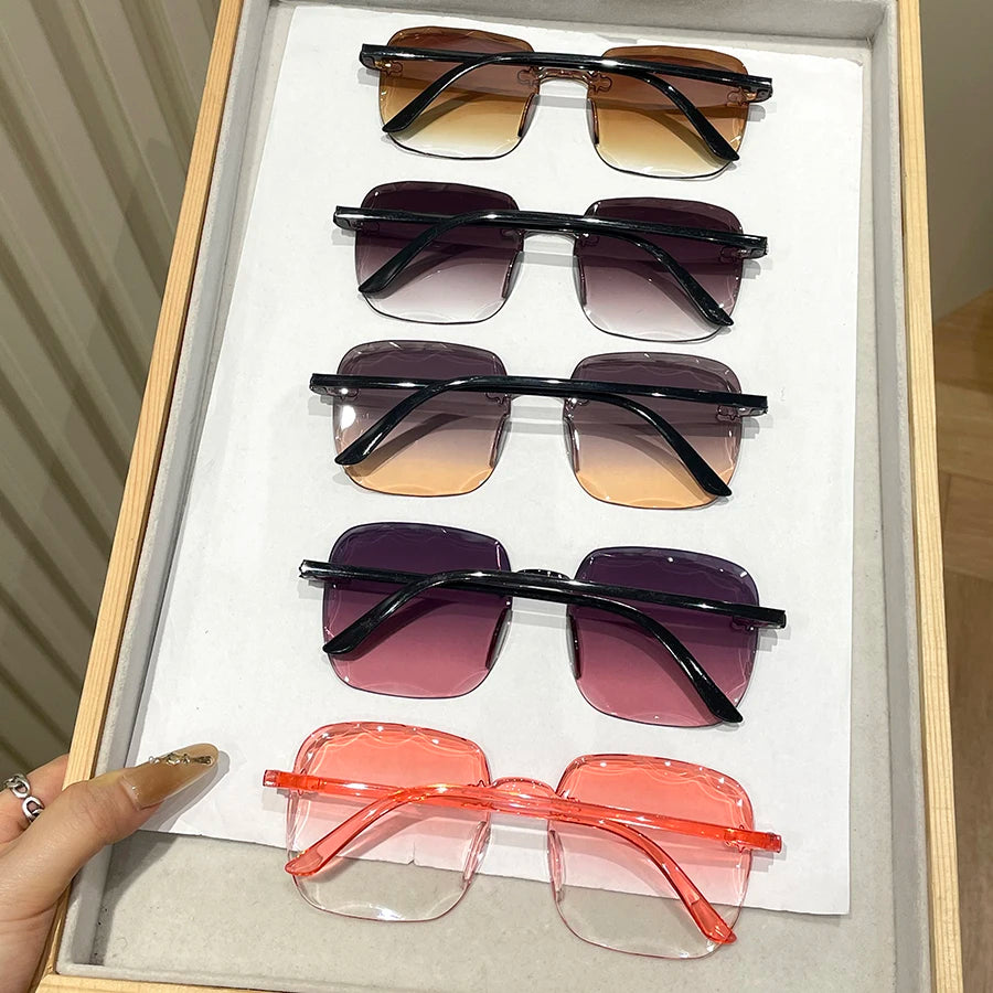 5pcs Square Sunglasses Set
