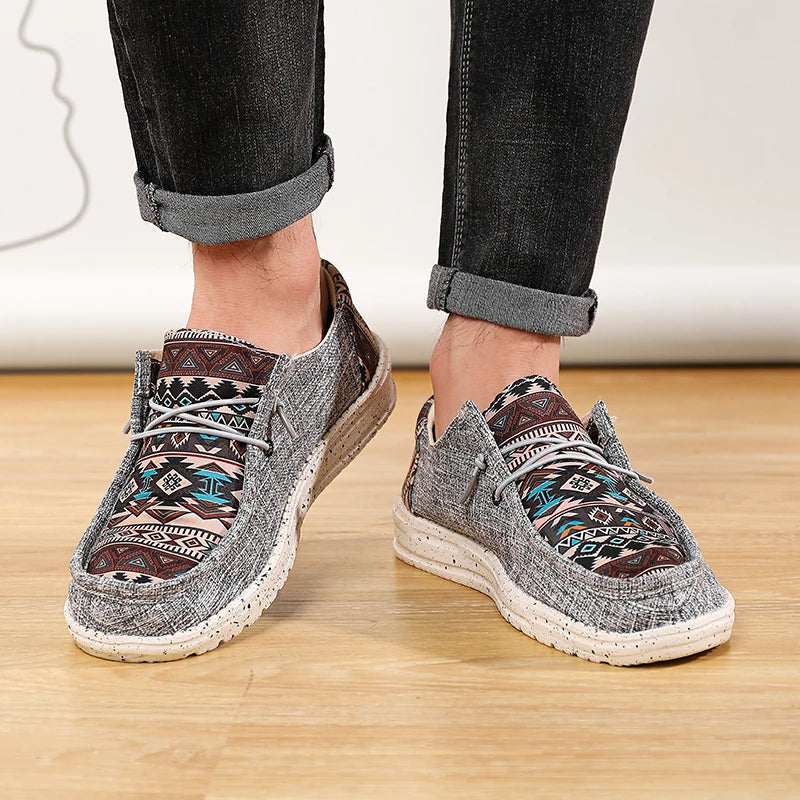 Lightweight Canvas Loafers