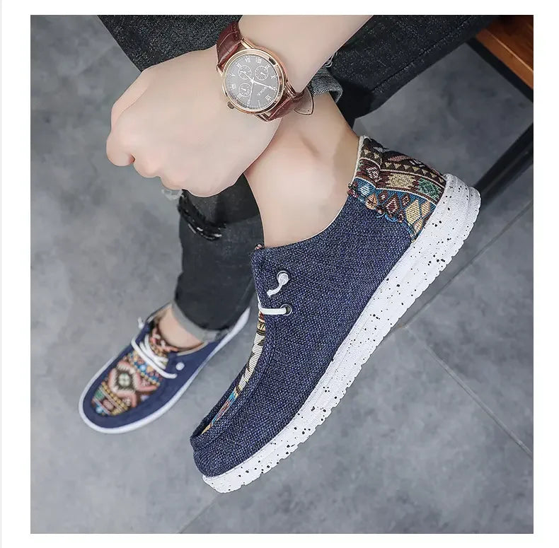 Lightweight Canvas Loafers