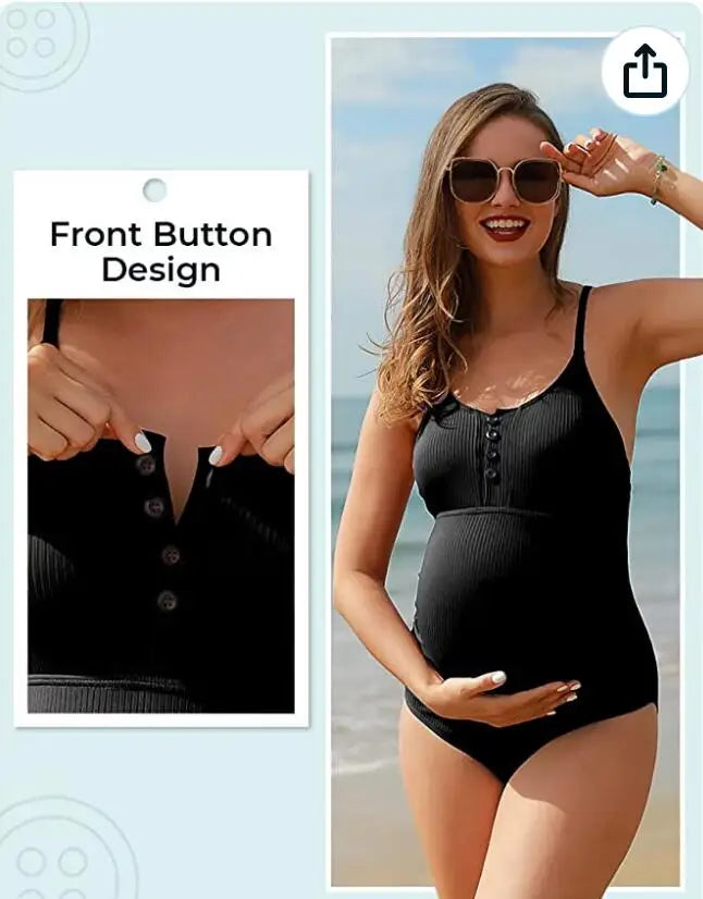 One-Piece Maternity Swimsuit