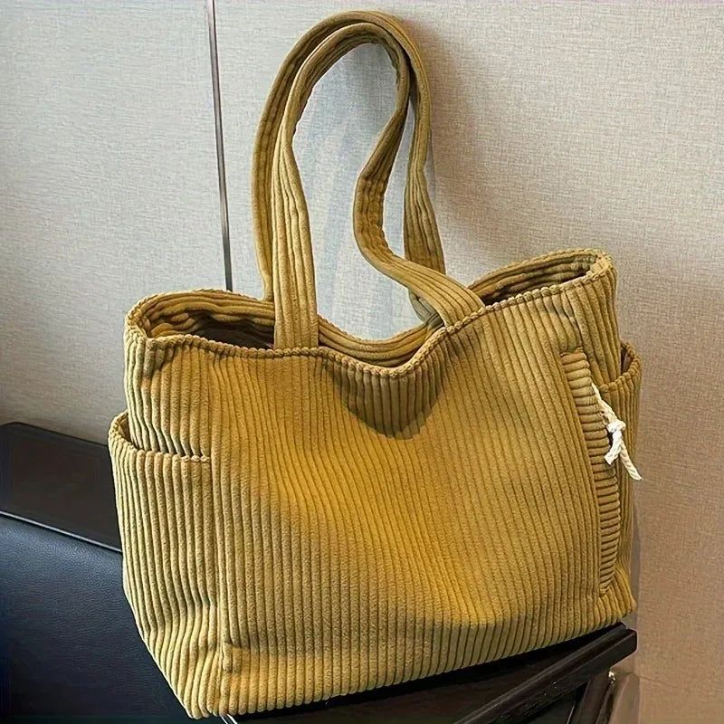 Corduroy Handbag