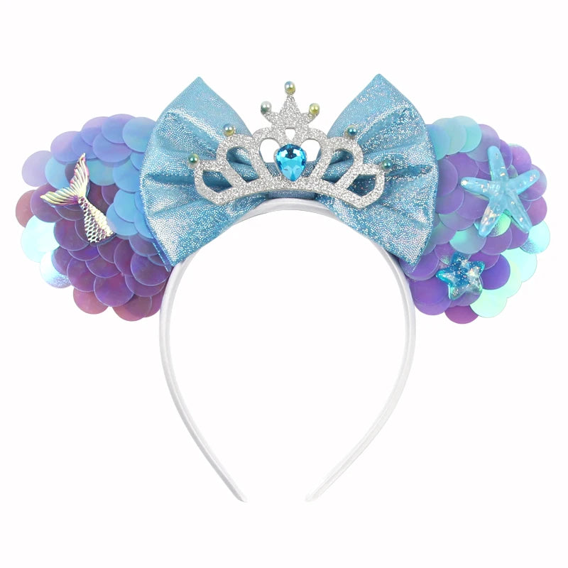 Sparkly Sequin Mouse Ears Headband