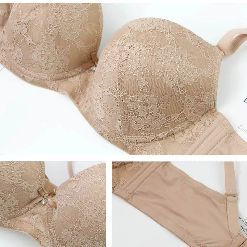 Lace Floral Bra