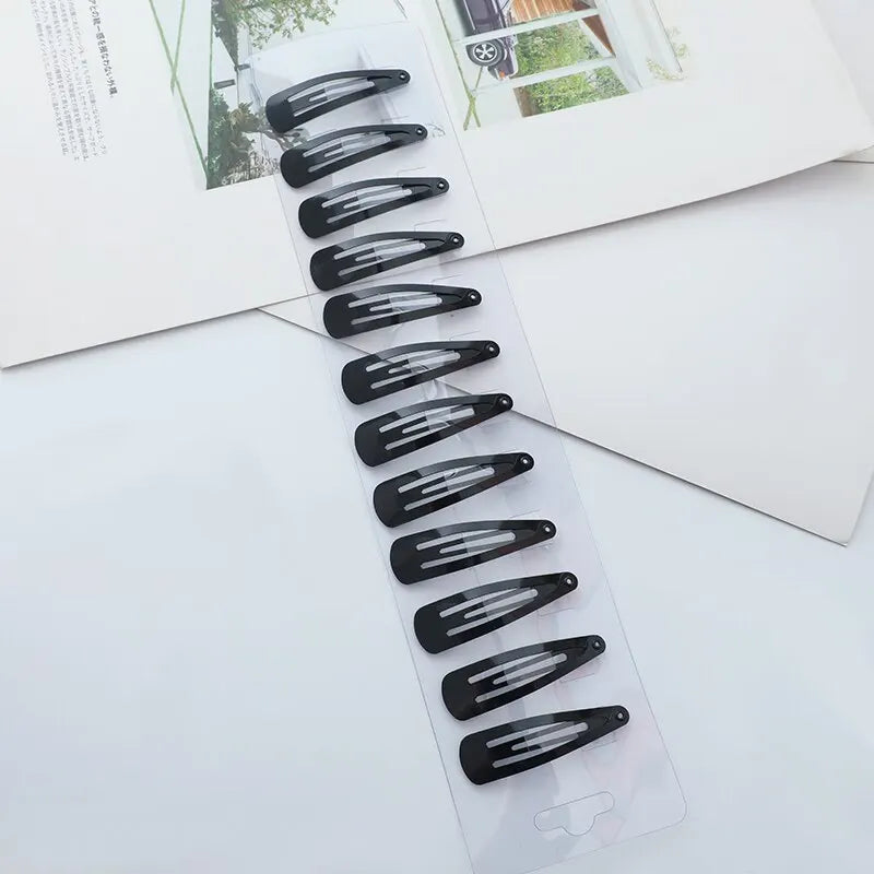 Black Hair Clips(36Pcs)