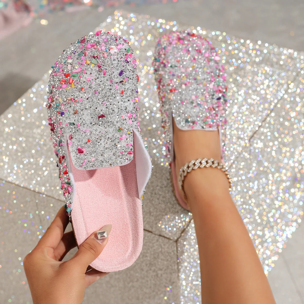 Sparkly Clogs