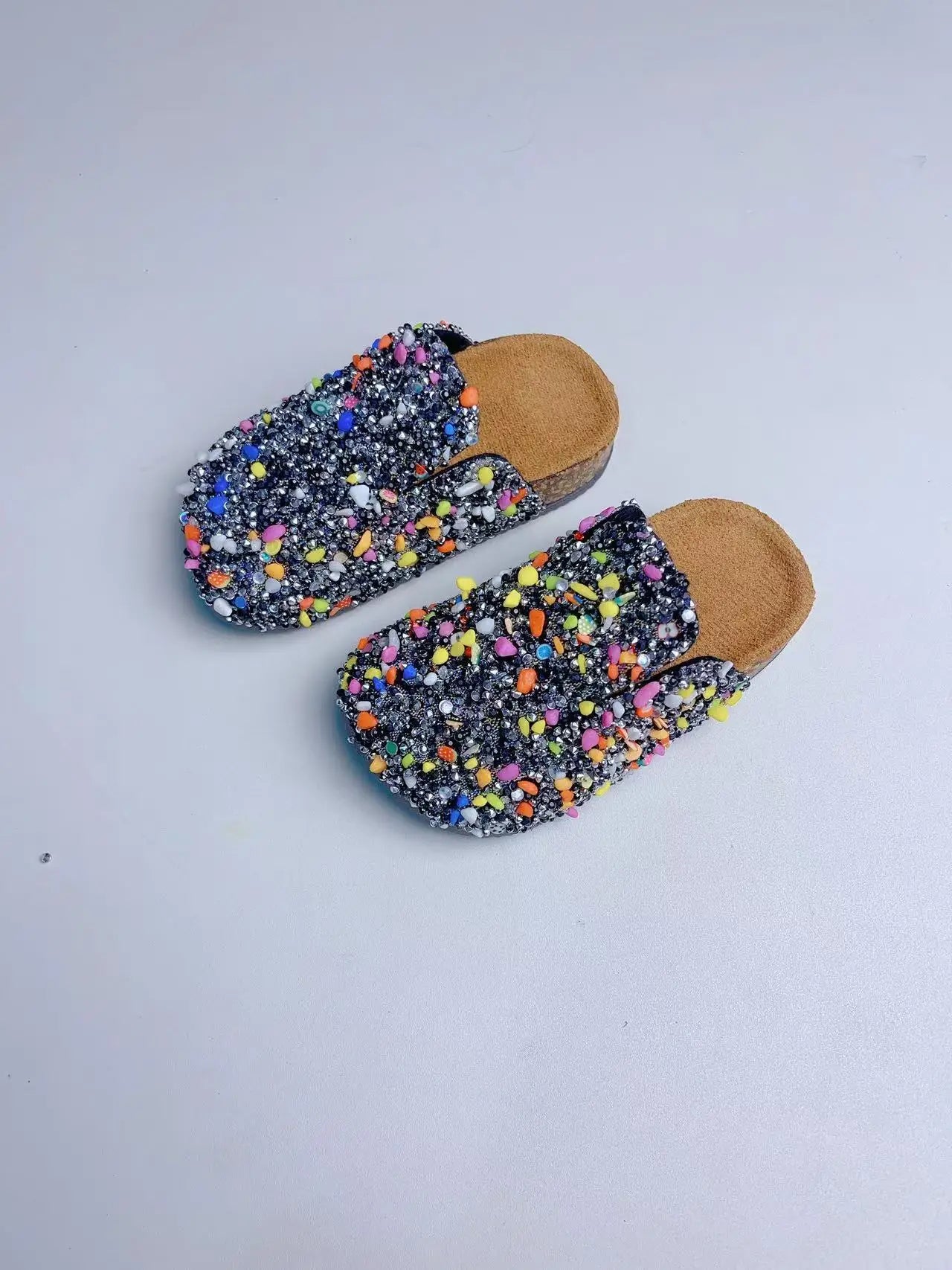 Children's Glitter Loafers