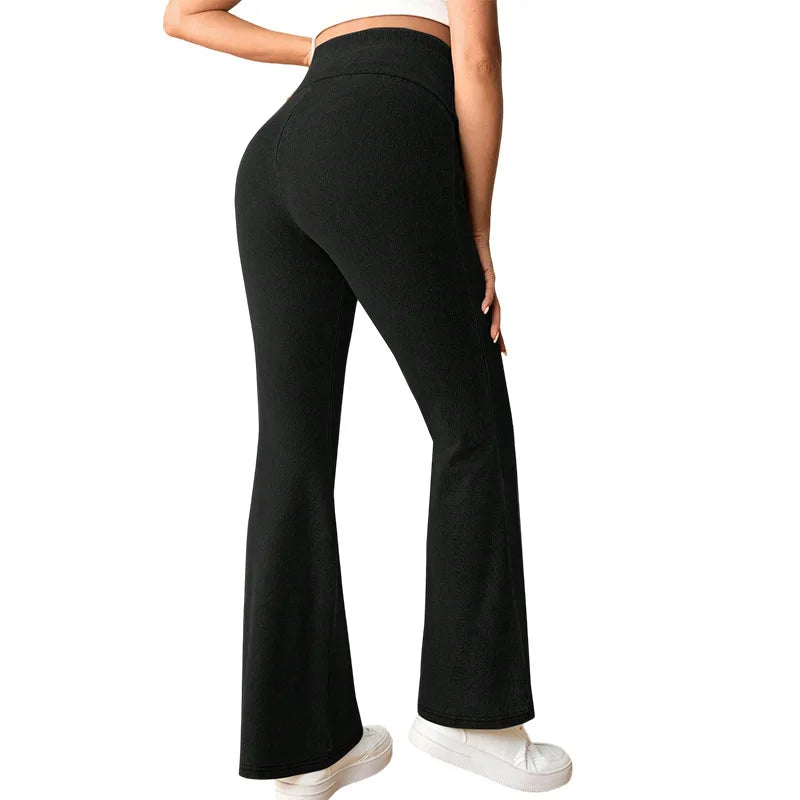 Flared Maternity Yoga Pants
