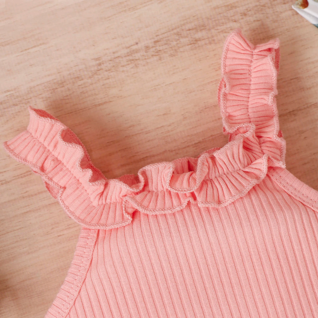 Baby Girl Summer Set-With Headband