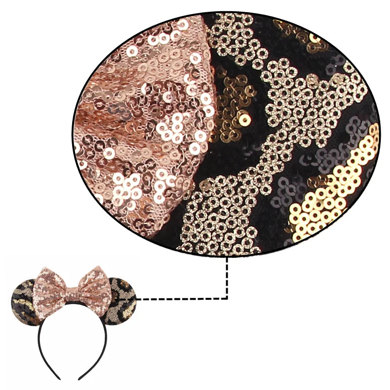 Leopard Mouse Ears Headband
