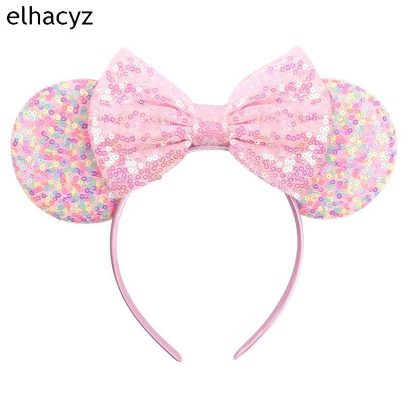 Sparkly Sequin Mouse Ears Headband