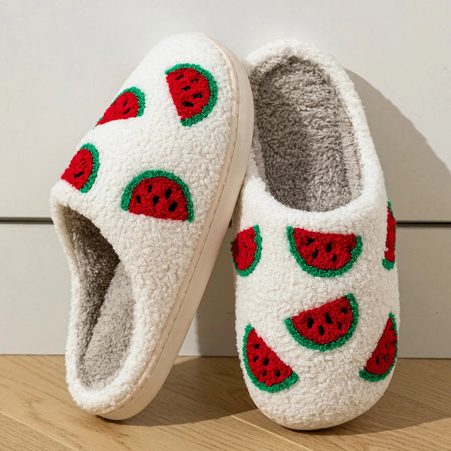 Fuzzy House Slippers