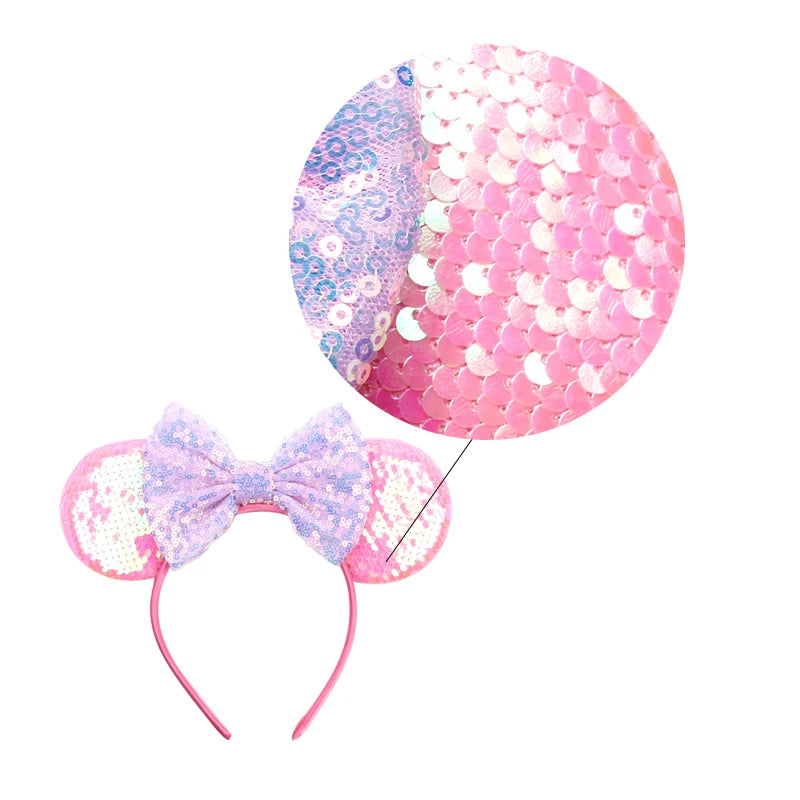 Sparkly Mouse Ears Headband