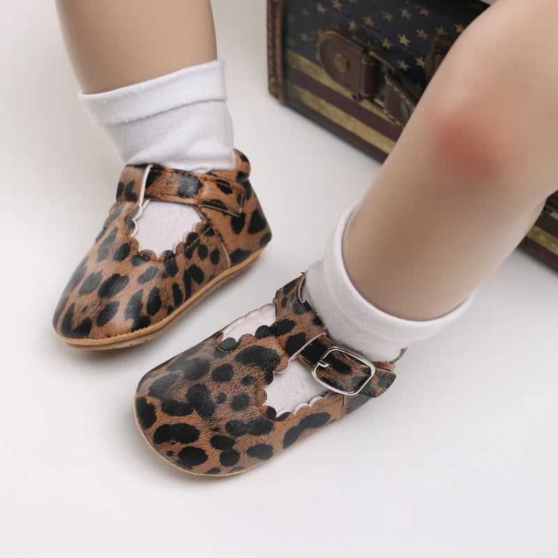 Leopard Baby Shoes