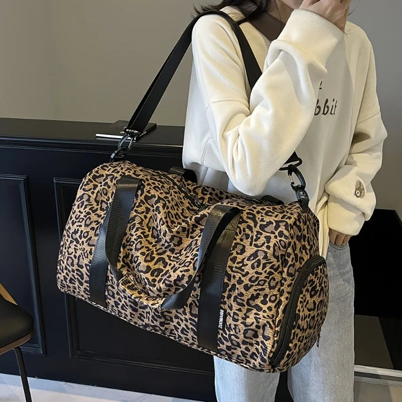 Leopard Weekender Bag