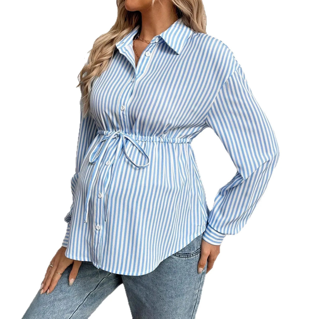 Striped Maternity Top