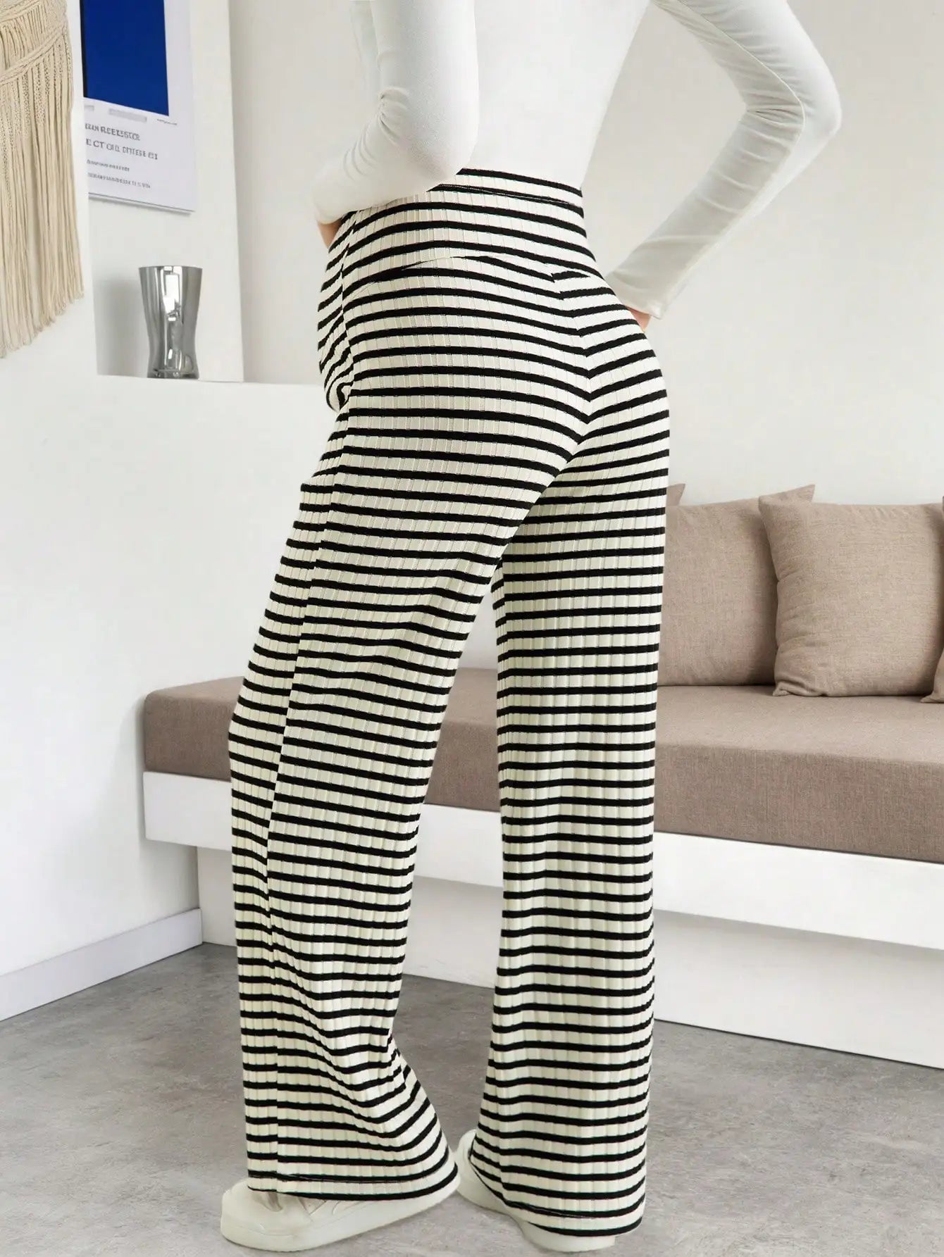 Maternity Ribbed Lounge Pants