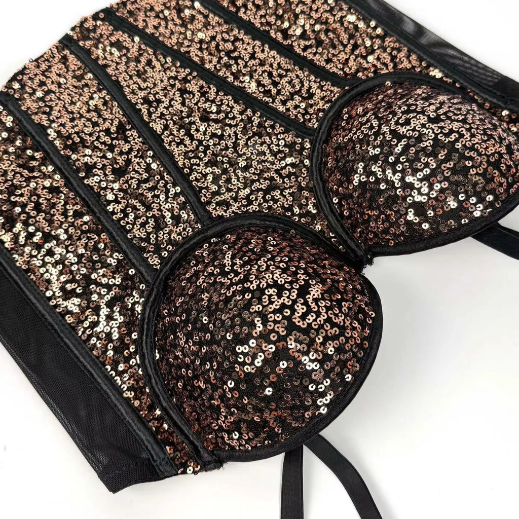 Sequin Bustier