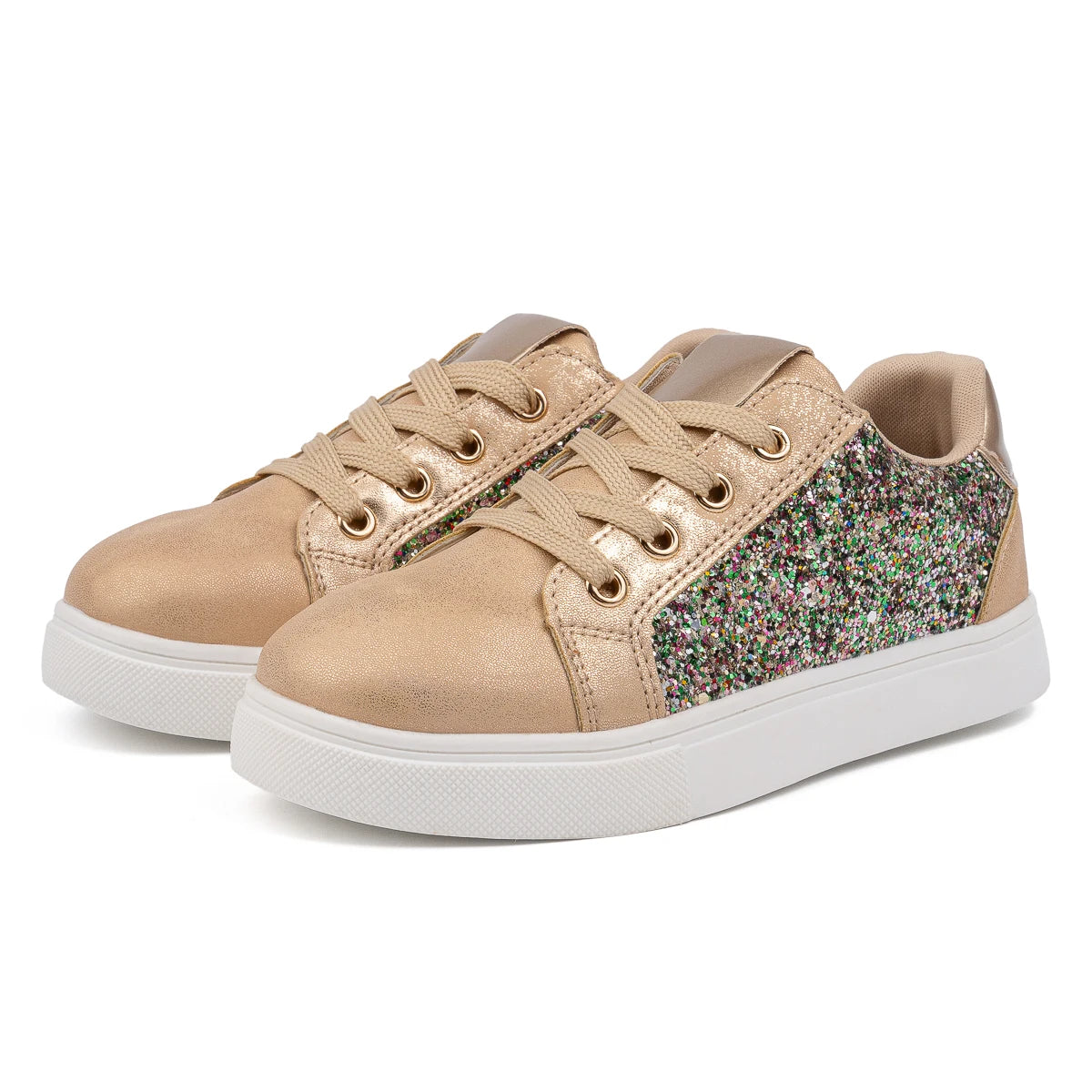 Girls Glitter Sneakers