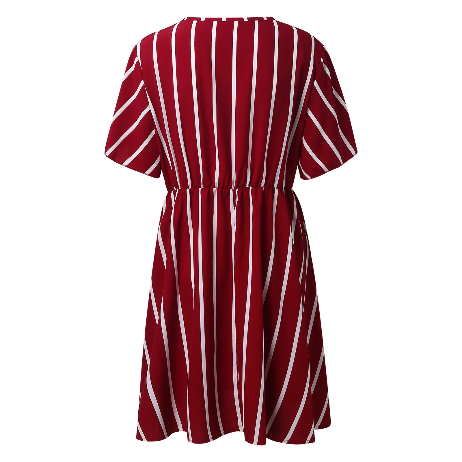 V-Neck Mini Dress