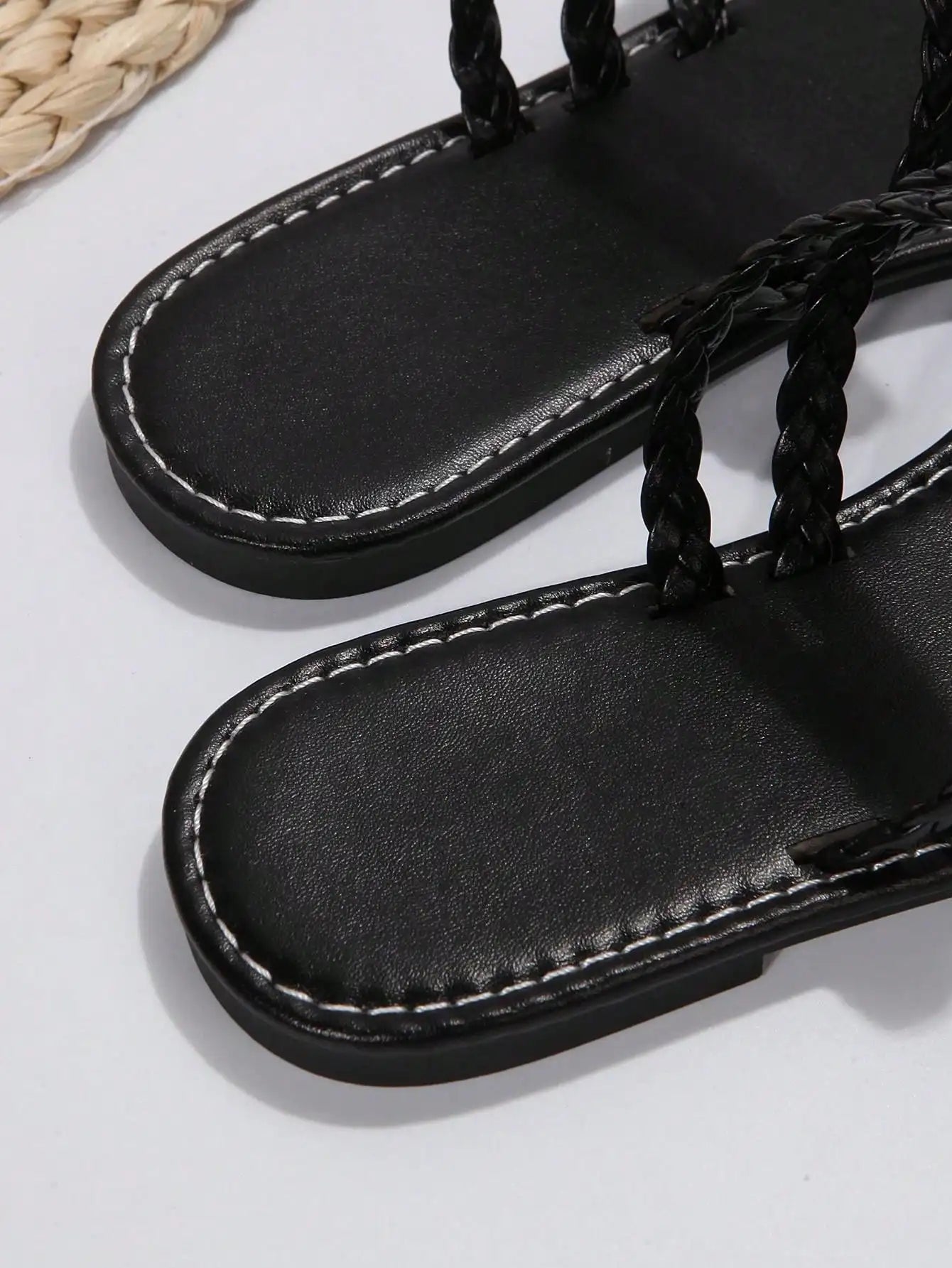 Strappy Slide On Sandals