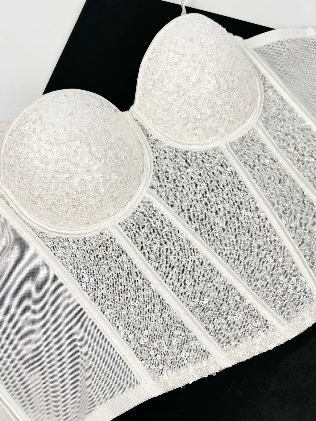 Sequin Bustier