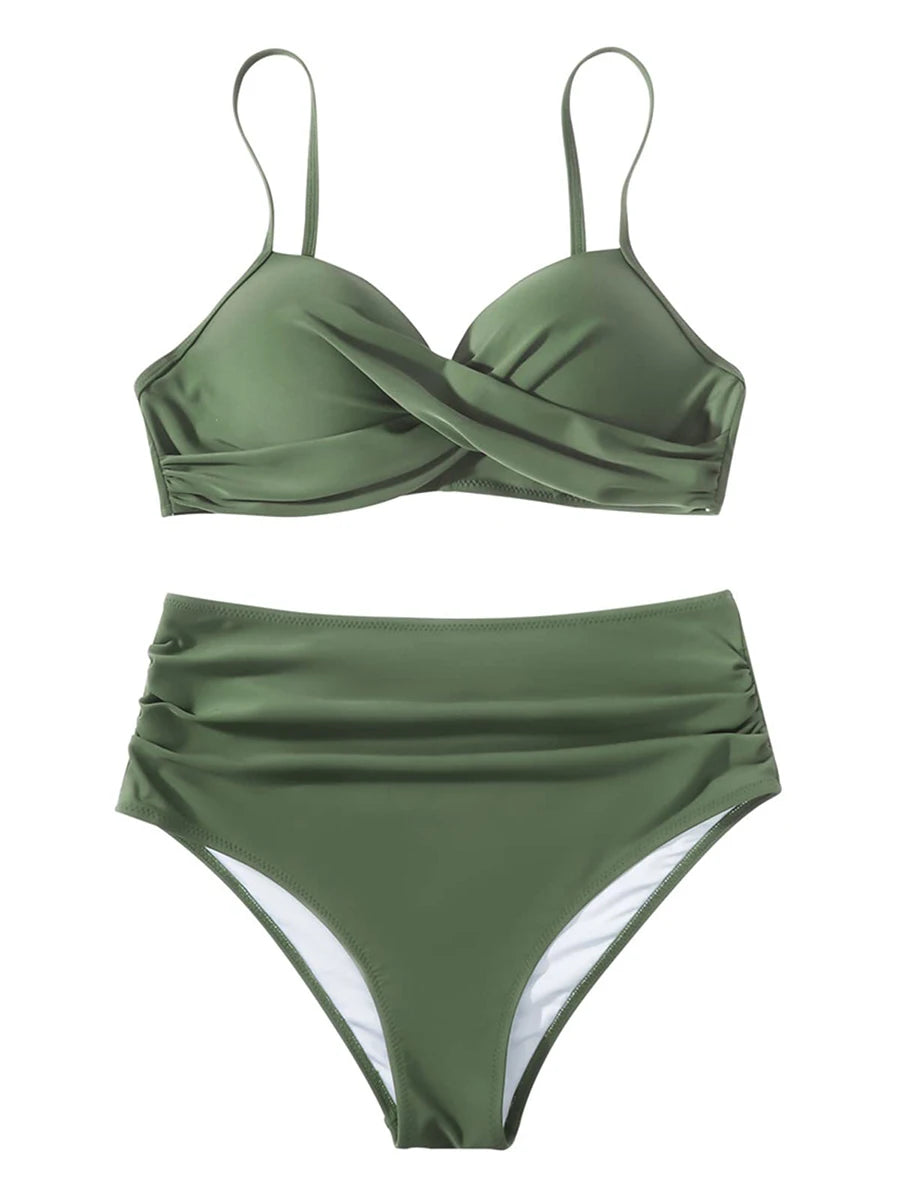Bikini Top&High Waist Bottoms