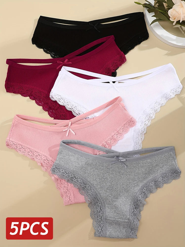 5-Piece Cotton Underwear Set