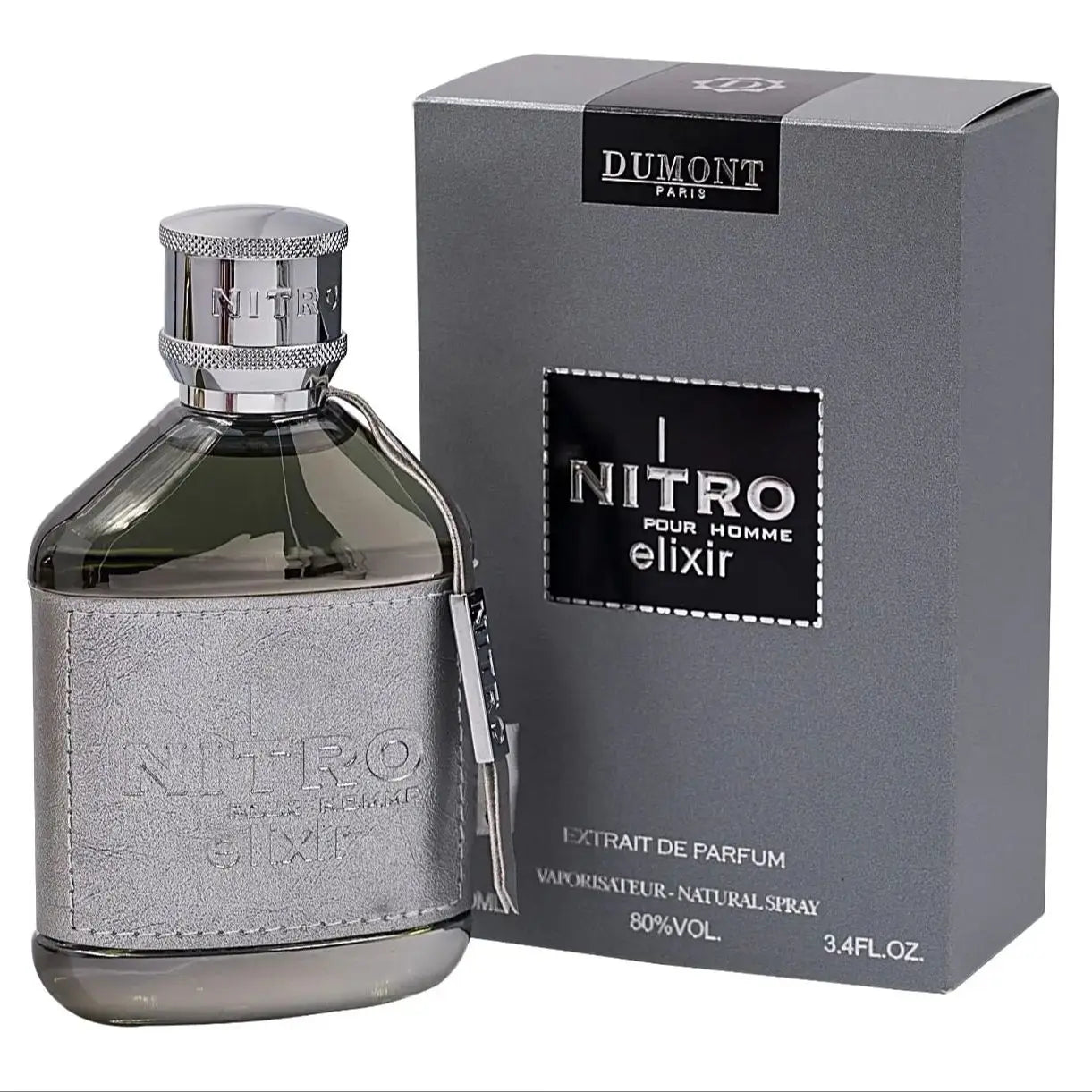 Dumont Nitro Elixir Pour Homme Extrait De Parfum 3.4oz(100mL)