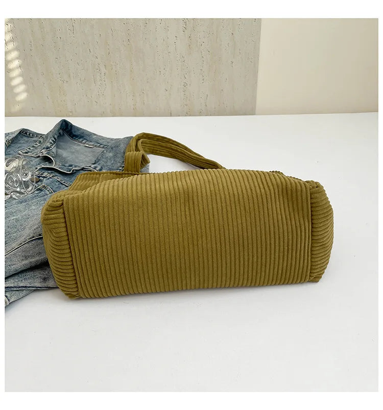 Corduroy Handbag