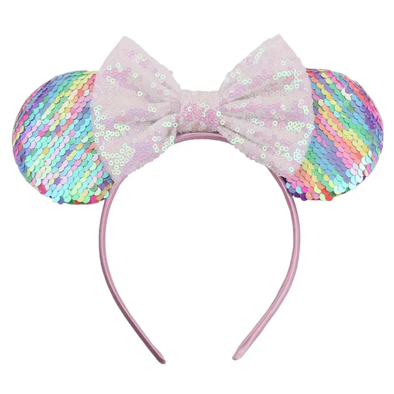 Sparkly Mouse Ears Headband