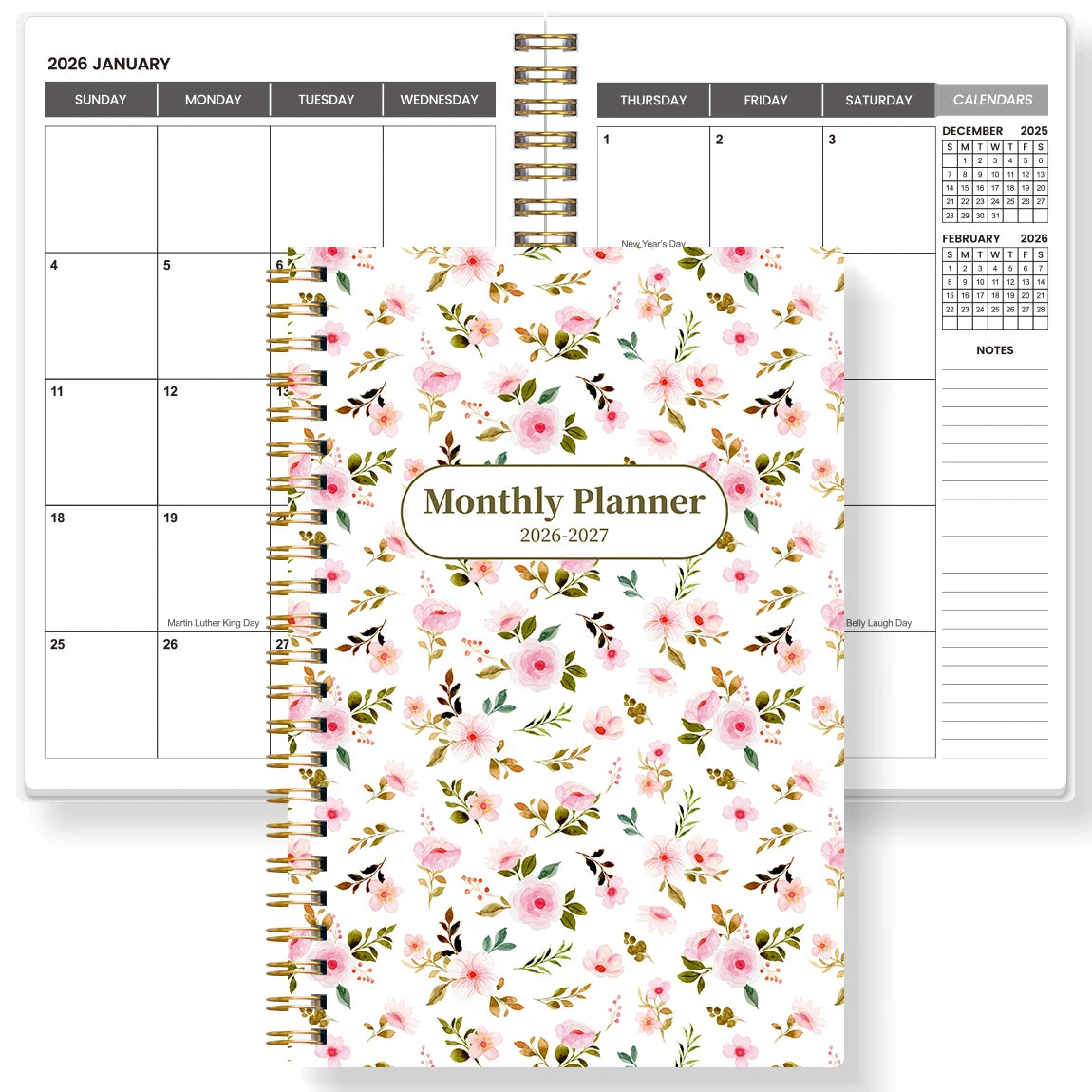 Jan 2026 to Dec 2027 A5 Planner