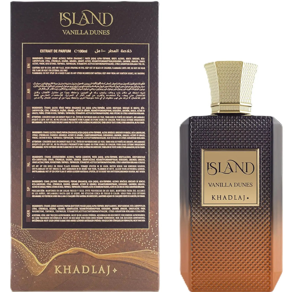 Khadlaj Island Vanilla Dunes Extrait De Parfum 3.4oz(100mL)