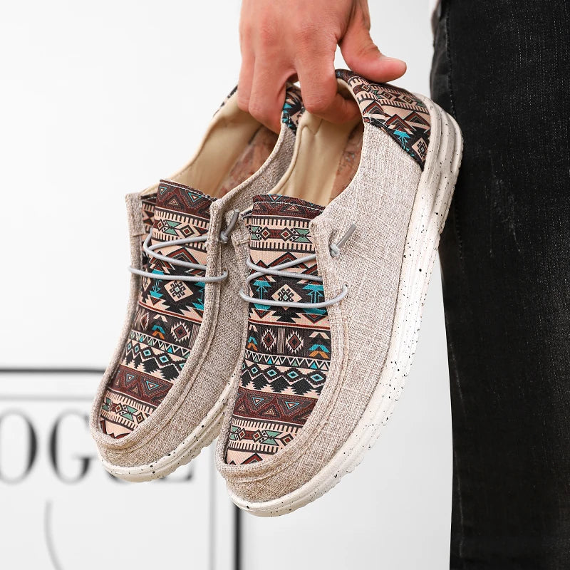 Lightweight Canvas Loafers