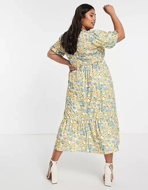 Floral Midi Dress