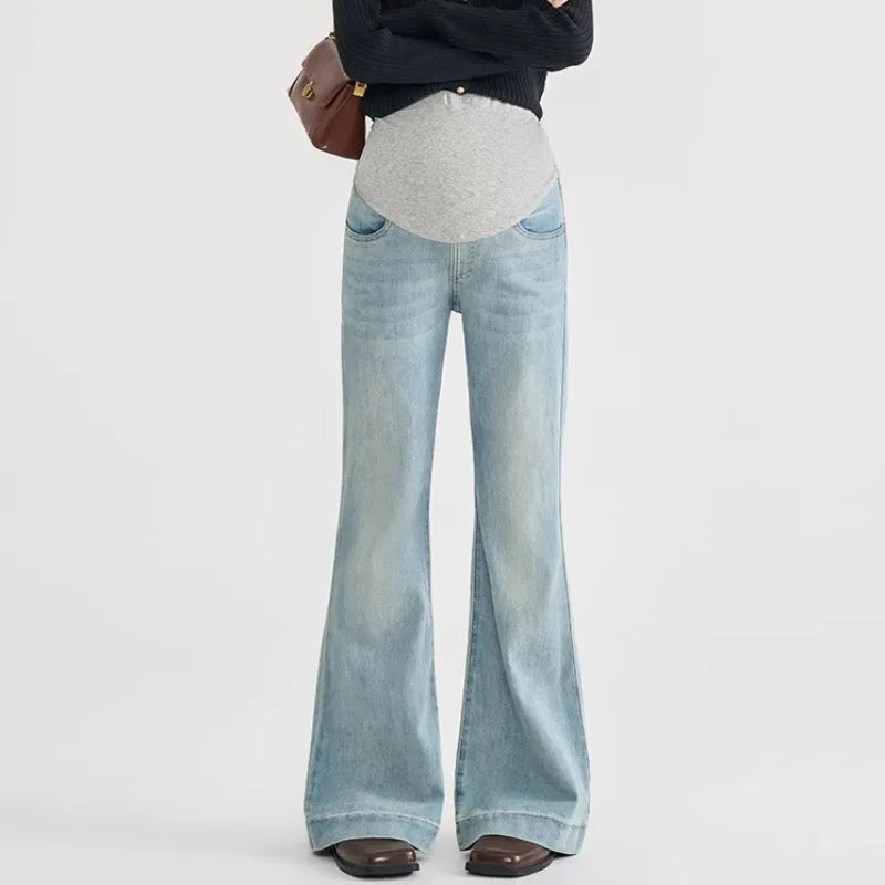 Flared Maternity Jeans