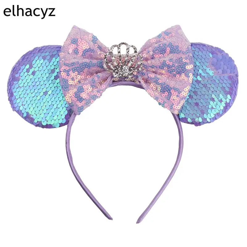 Sparkly Mouse Ears Headband