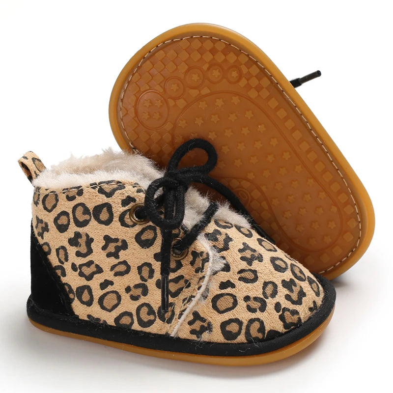 Leopard Baby Shoes