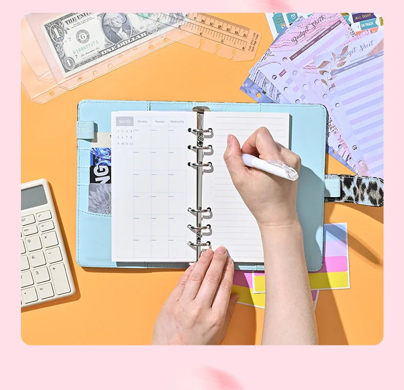 A6 Budget Binder- With Accessories