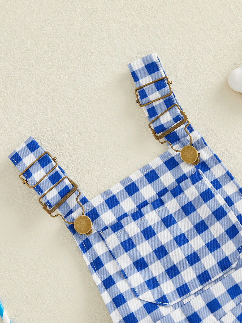 Plaid Overalls