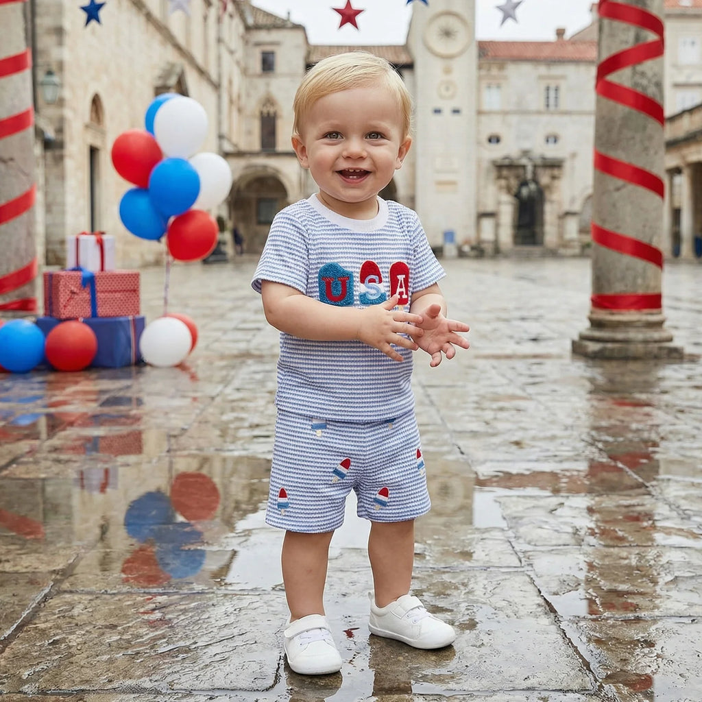 4th of July Popsicles Set