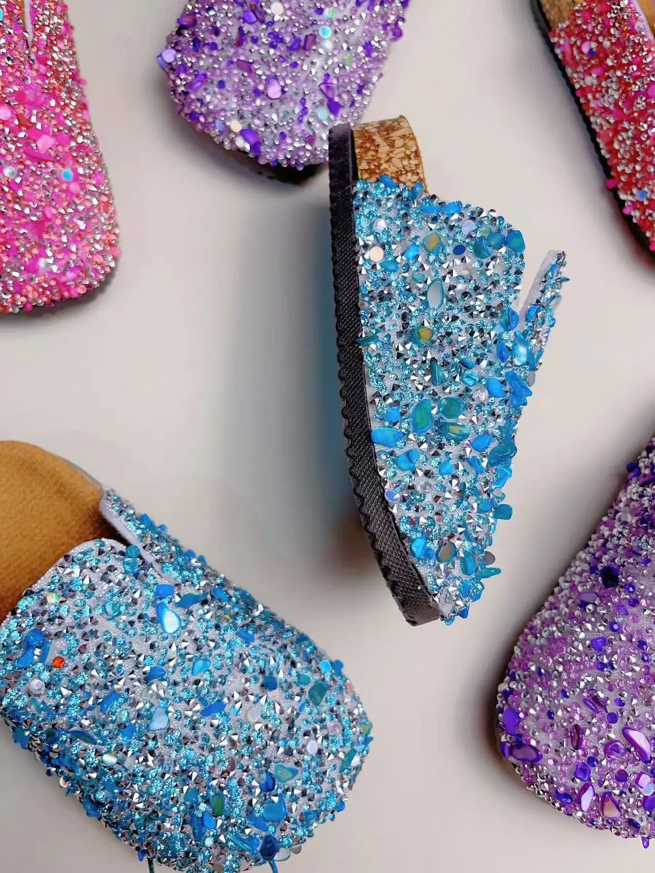 Children's Glitter Loafers